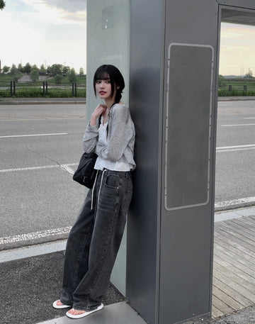 Hari Linen Crop Cardigan